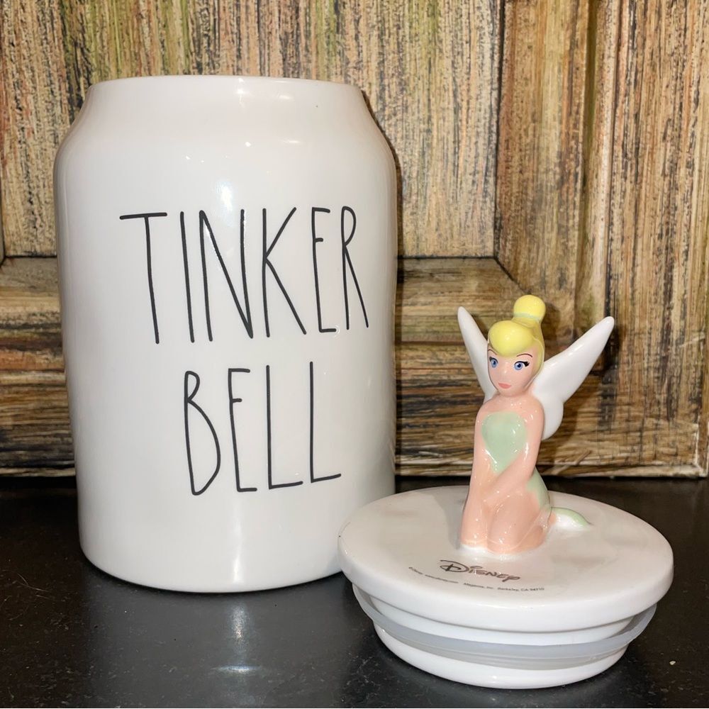 Rae Dunn Disney Princess ‘Tinker Bell’ Canister - Picture 2 of 4